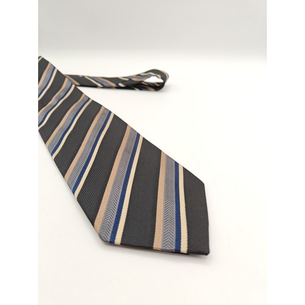 JZ Richards Silk Tie Mens Multicolor Stripe USA Nordstrom 58x3.625